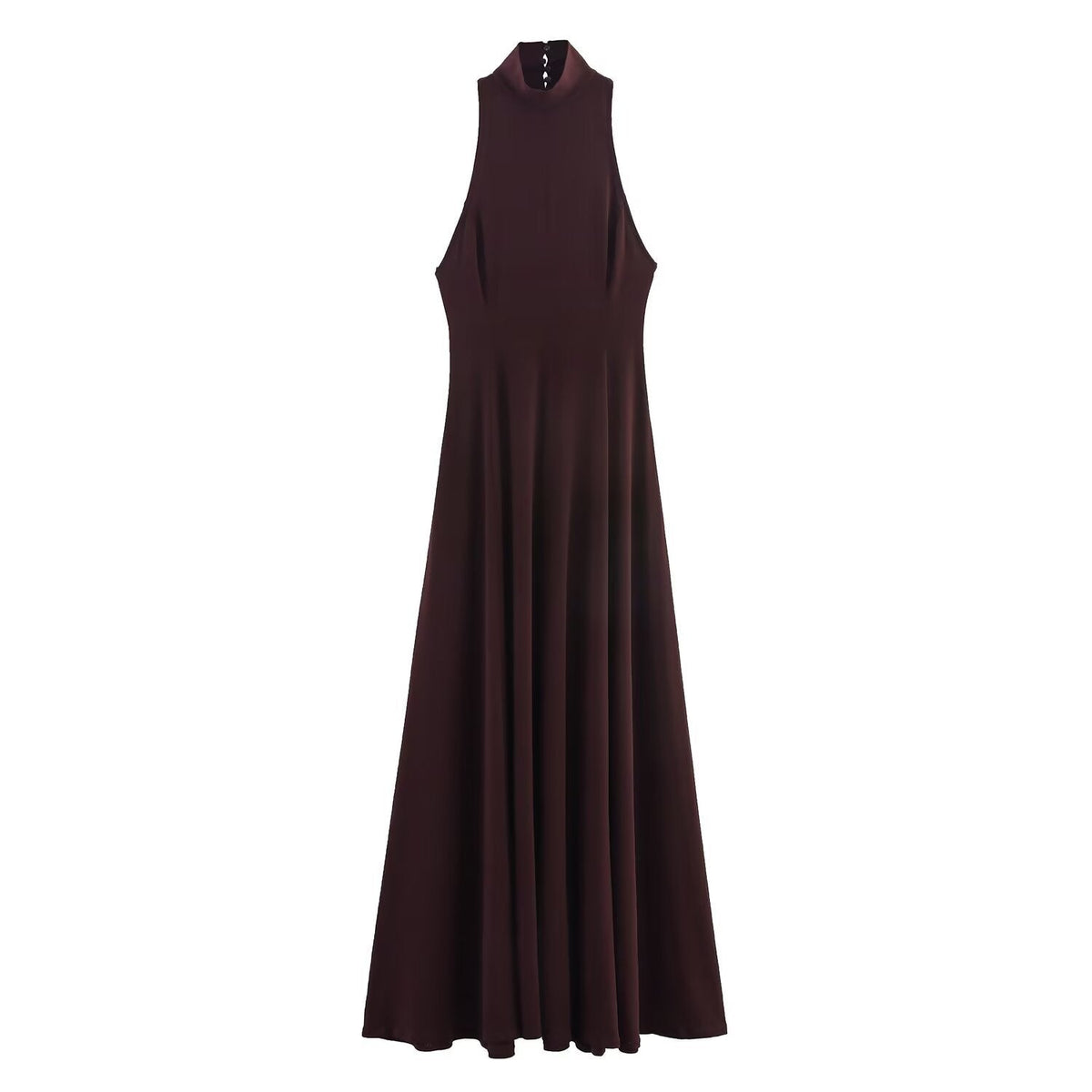 Women Halter Neck Long Dress