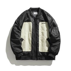 Men Padded Cotton Baseball Collar Jacket