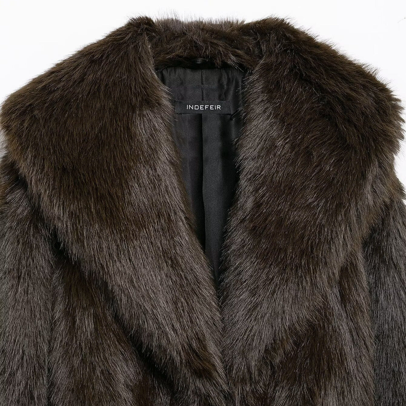 Women Warm Fur Sleeve Long Coats
