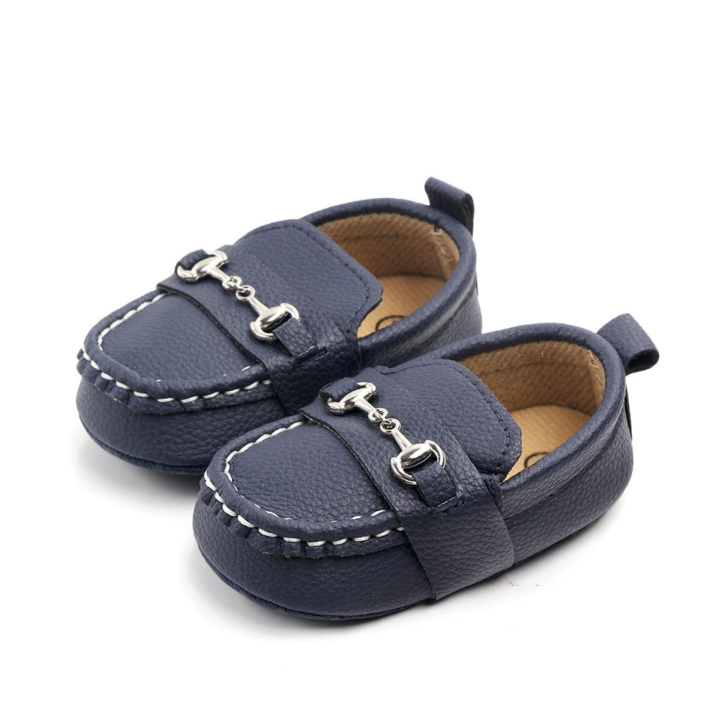 Kids Boys Infant First Walker Soft Soled Toddler Mosscasin
