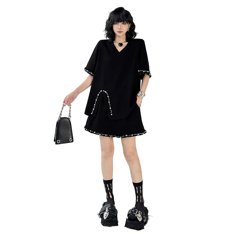 Women Casual Shirt and Skirt Co Ord