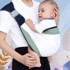 Baby carrier, multi-functional front carrier and cross-body style, breathable for all seasons