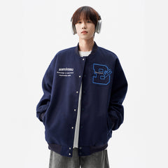 Unisex Embroidered Vintage Streetwear Style Jacket