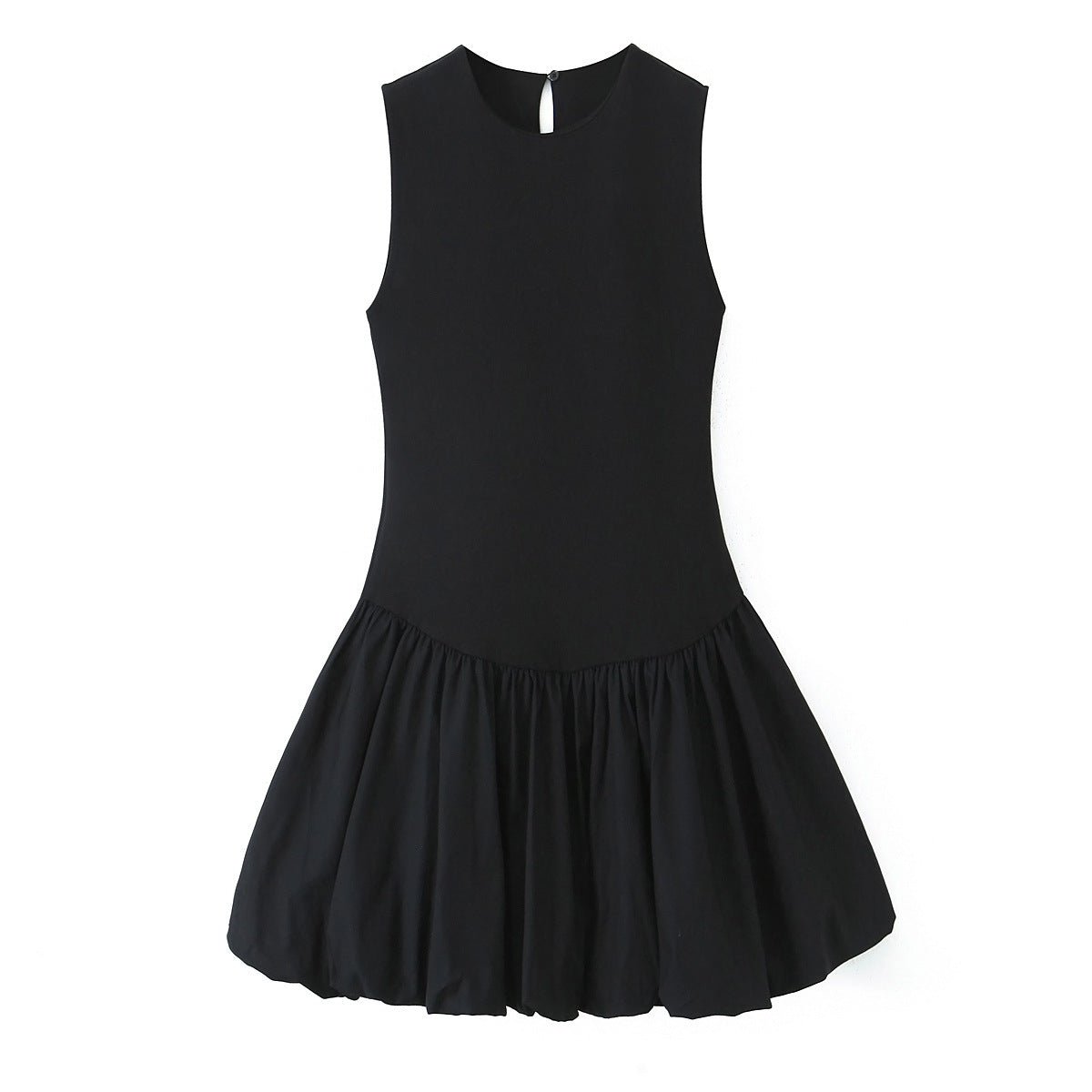 Women Casual A Line Frill Dress