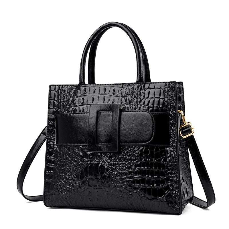 Accessories Women Crocodile Vintage Crossbody Tote Bag