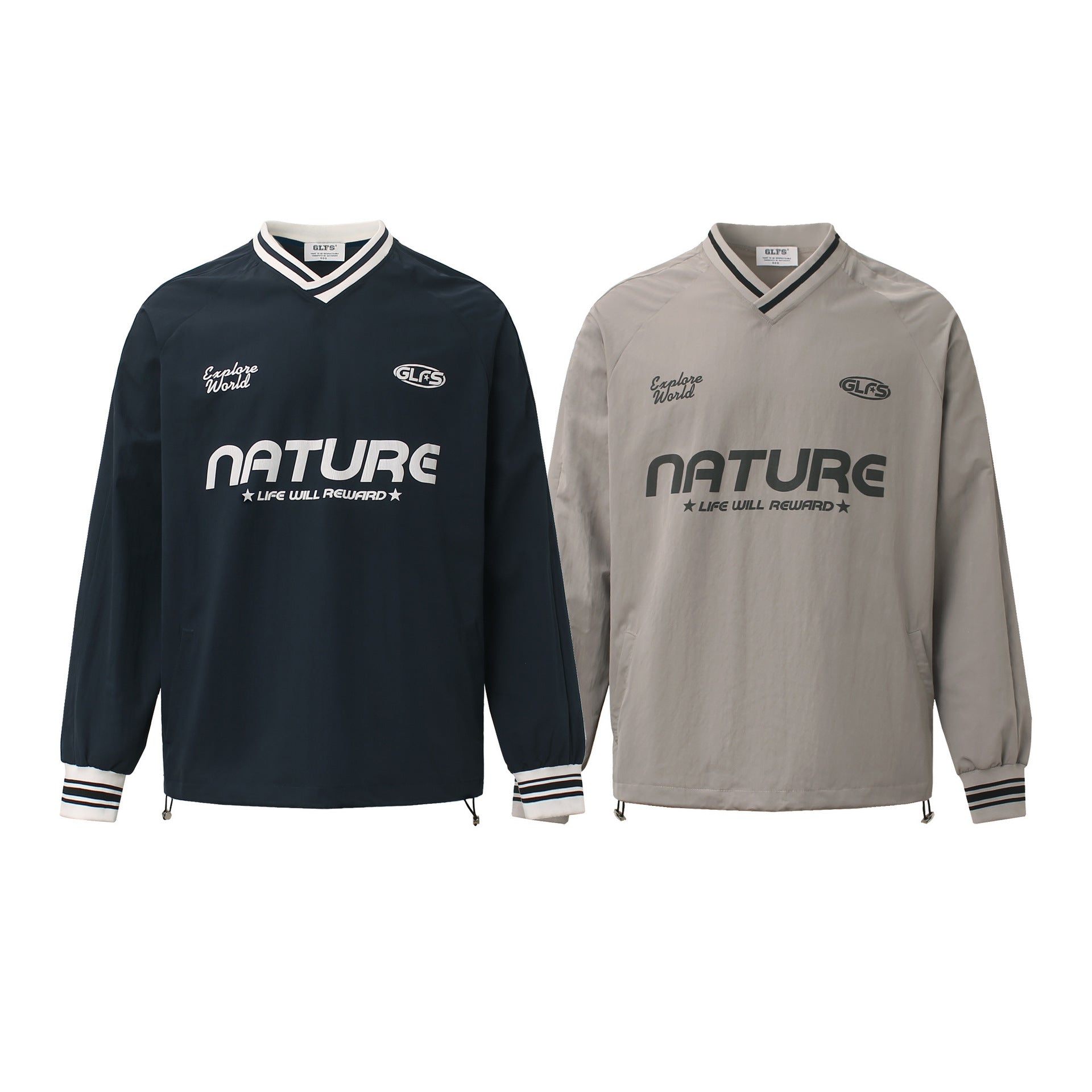 Unisex Casual Pullover Baseball Sweatshirt