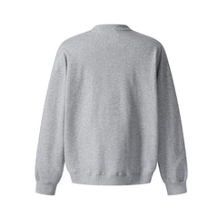 Men Casual Round Neck Pullover Sweatshirt