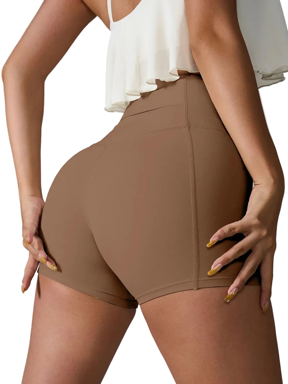 Women High Waist Active Shorts