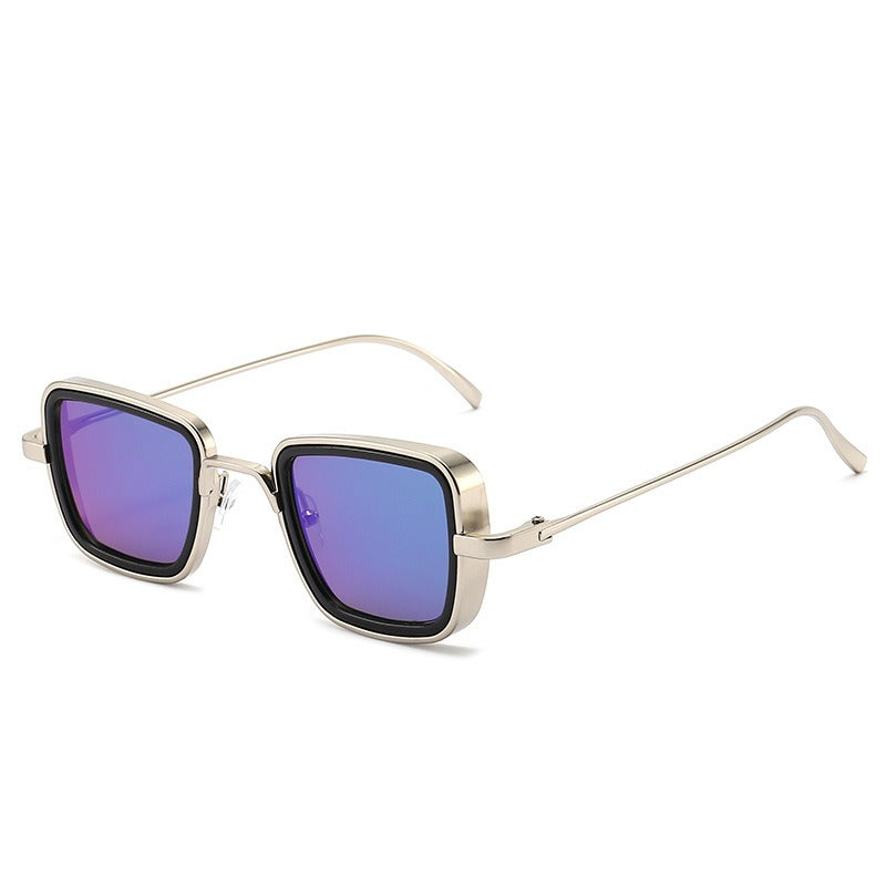 Accessories Bright Steampunk Square Sunglasses