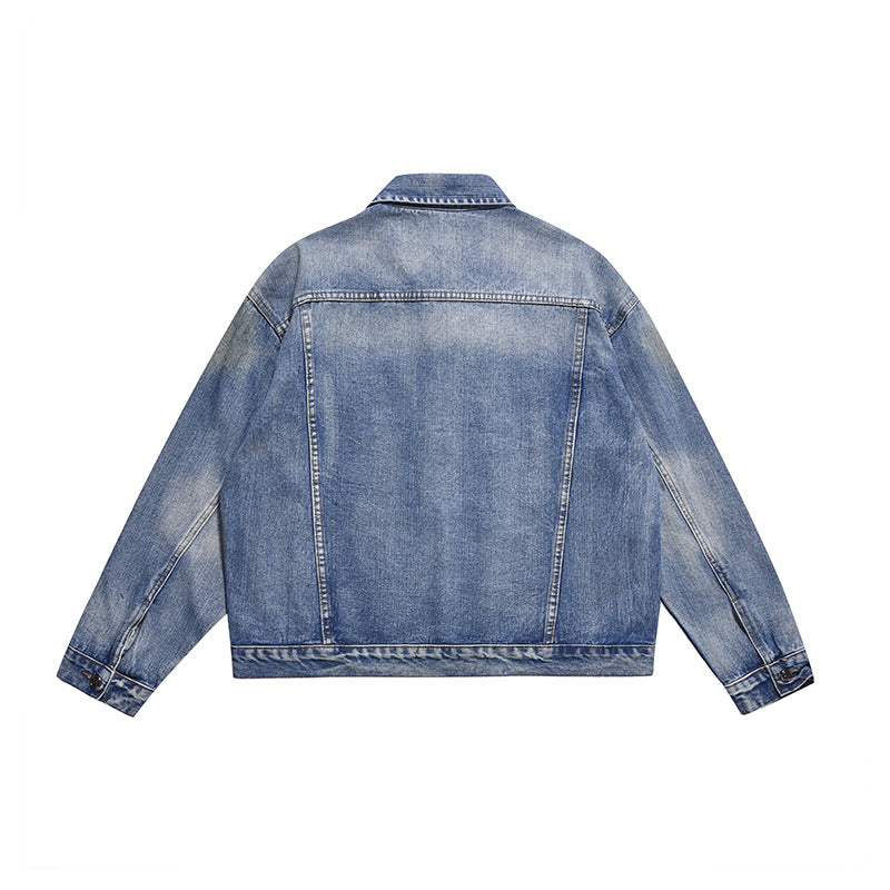 Men Casual Denim Trucker Jackets