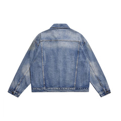Men Casual Denim Trucker Jackets