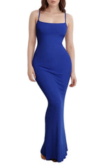 Women Basic Bae Built-In Shapewear Sleeveless Dress