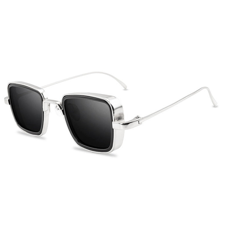 Accessories Bright Steampunk Square Sunglasses
