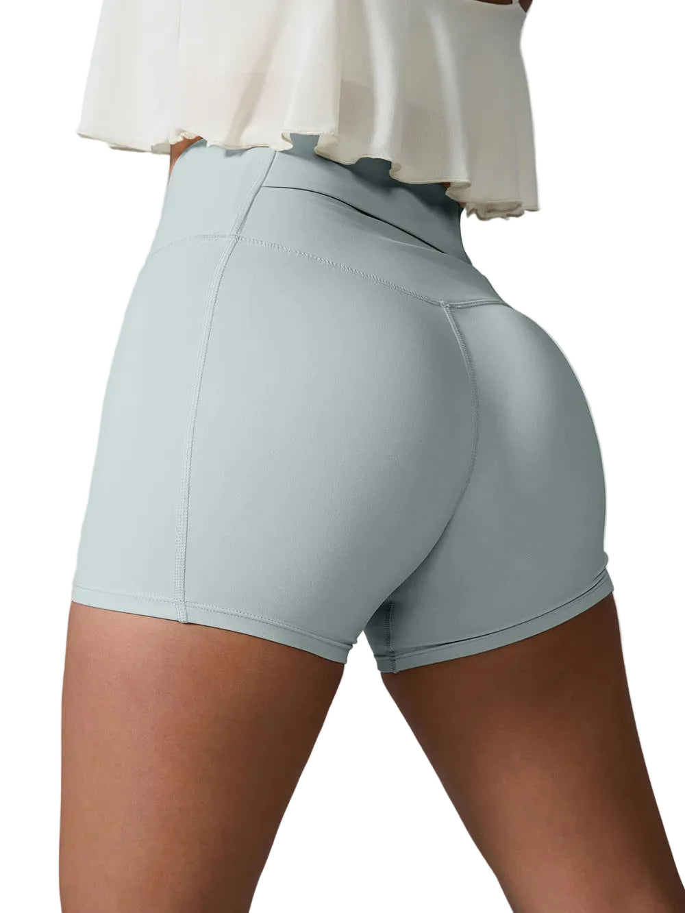 Women High Waist Active Shorts
