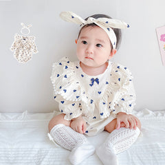 Newborn Infant Cotton Clothes Love Baby Onesie Romper