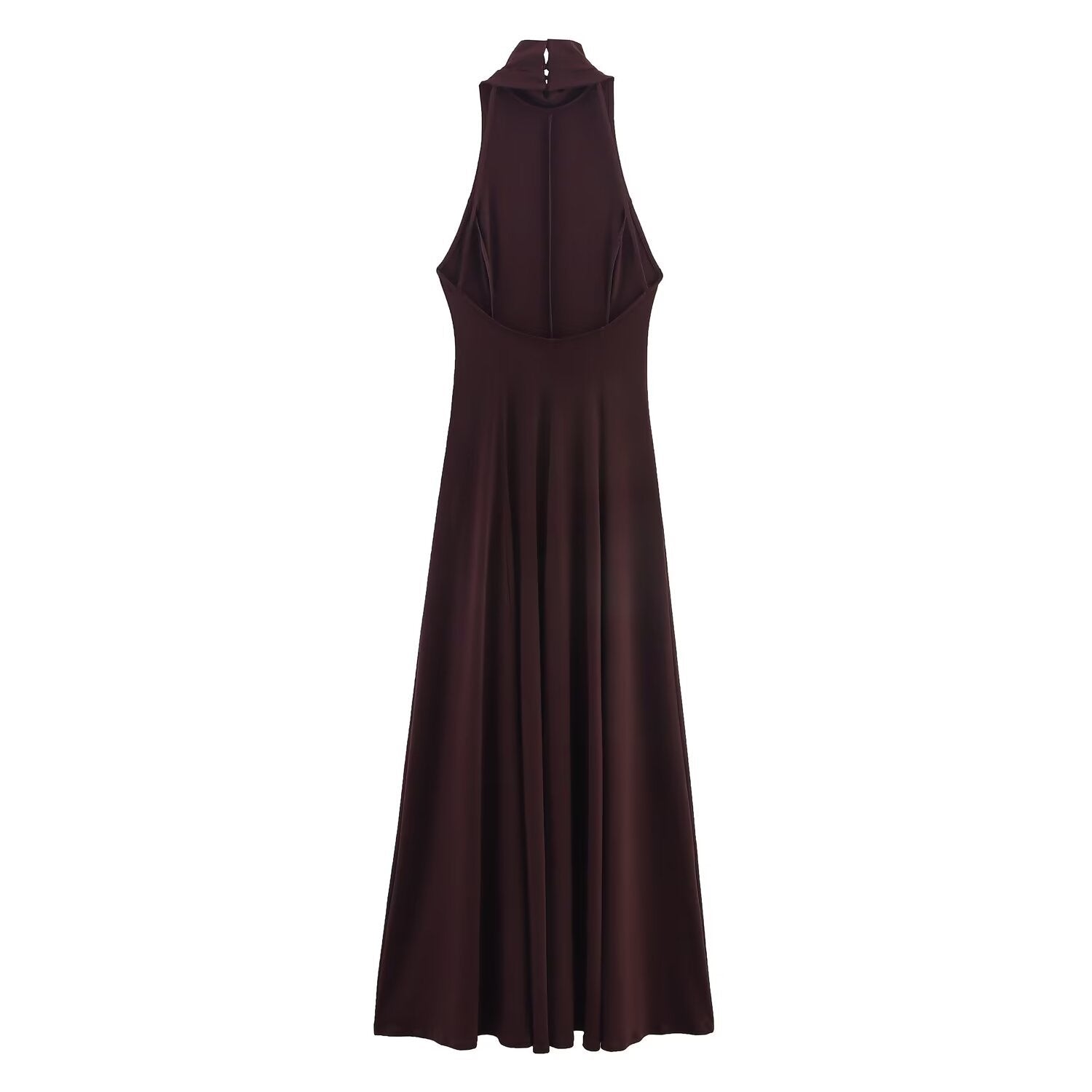 Women Halter Neck Long Dress