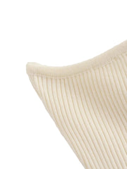 Women Elegant Knitted Backless Sleeveless Dress