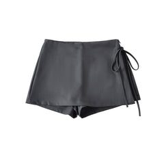 Women Side Slit Skorts Bottoms