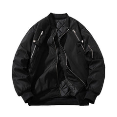 Unisex Casual Pilot Bomber Padded Jackets