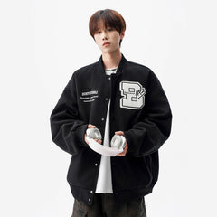 Unisex Embroidered Vintage Streetwear Style Jacket