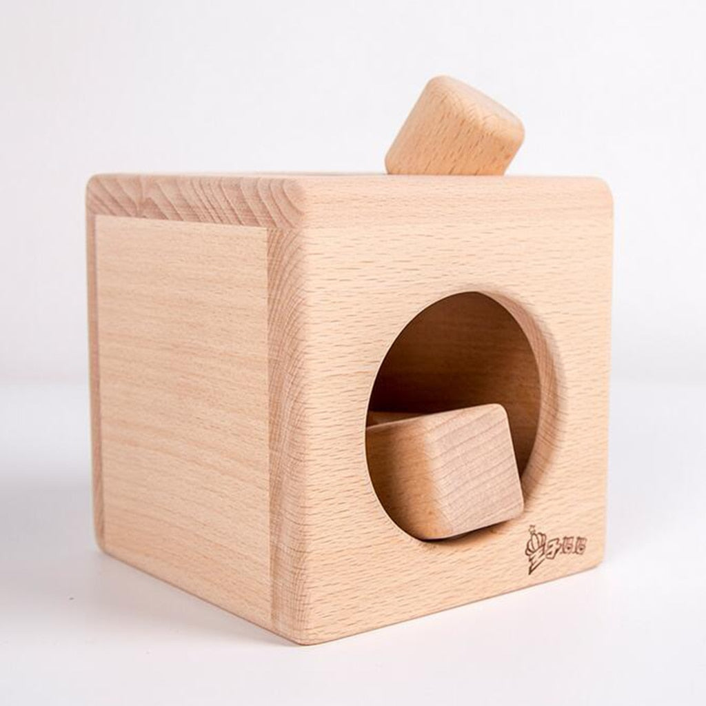 Kids Wooden Shape Sorter Educational Stacking & Matching Game