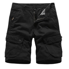 Mens Summer Casual Loose Cargo Capris Shorts