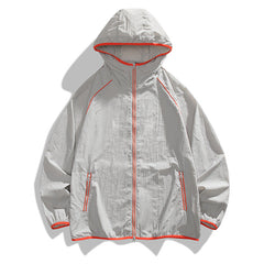 Men Fishing and Hiking Outdoor Sports Sunscreen Jacket