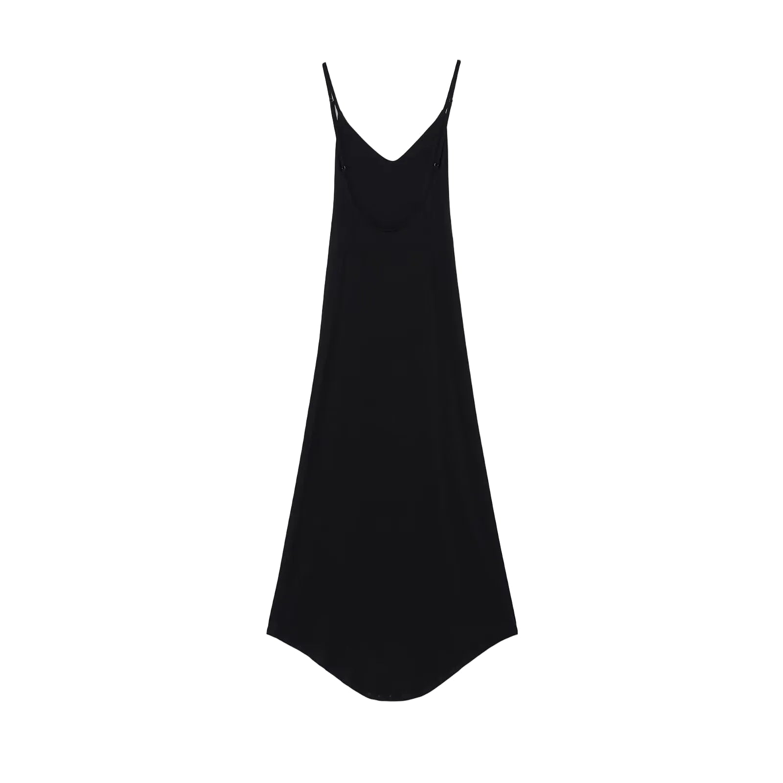 Women Casual Crepe Sleeveless Long Dress