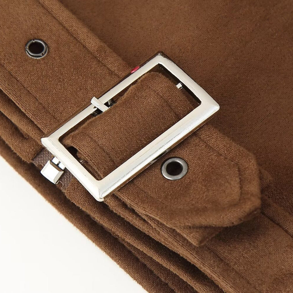 Women Casual Splicing Sleeved Short Jacket