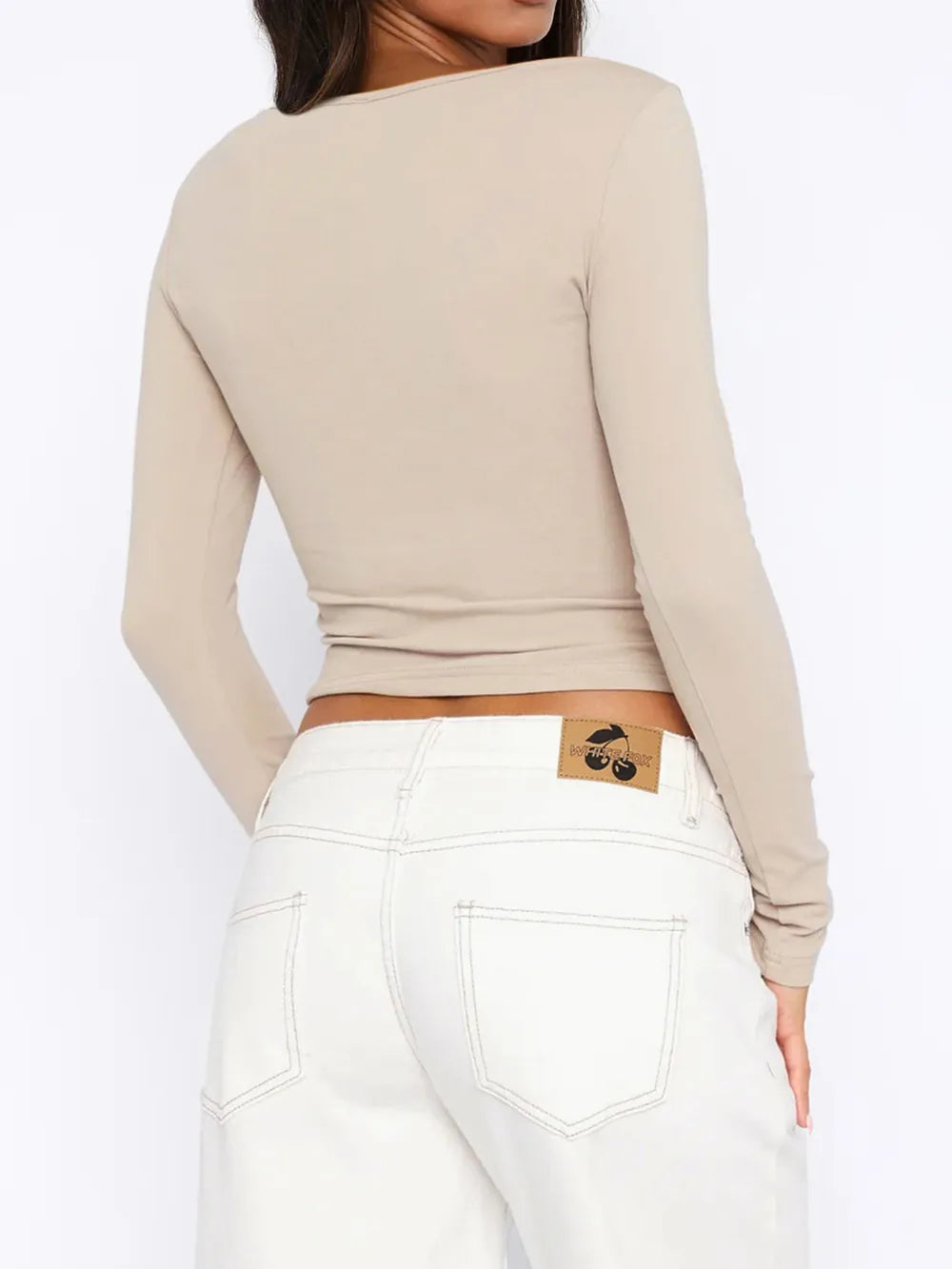 Women Casual Button Down Long Sleeve Top