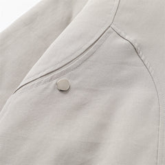 Unisex Cotton Hooded Canvas Jacket