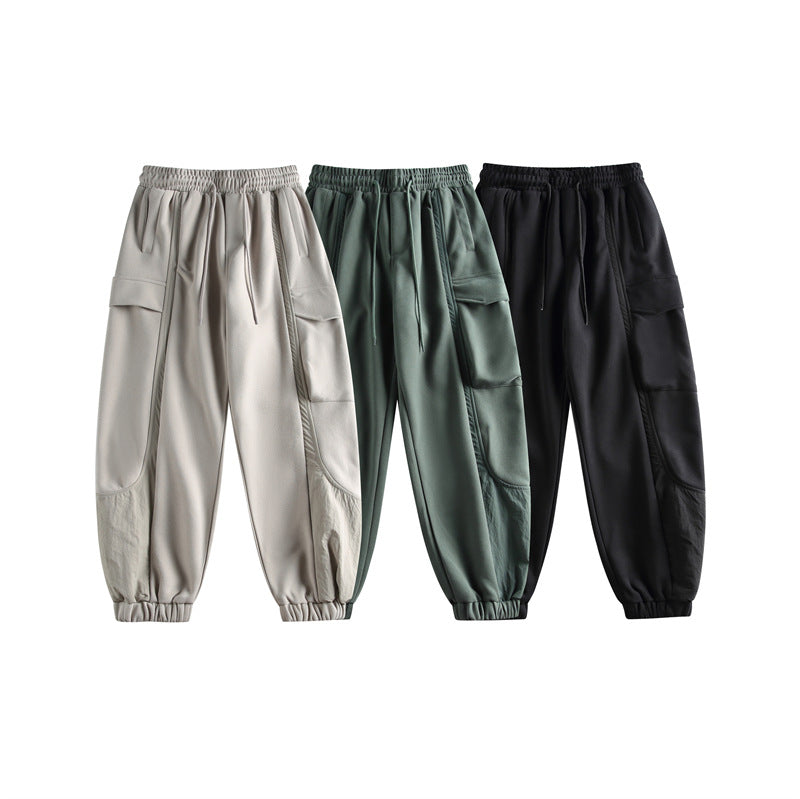 Men Retro Loose Activewear Pants