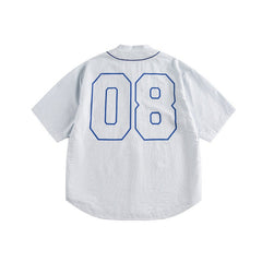 Kids Boys Printed Bubble Pattern Baseball Shirt