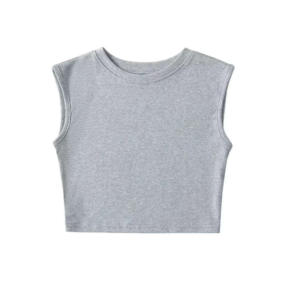 Women Cotton Cap Sleeve Tank Tops