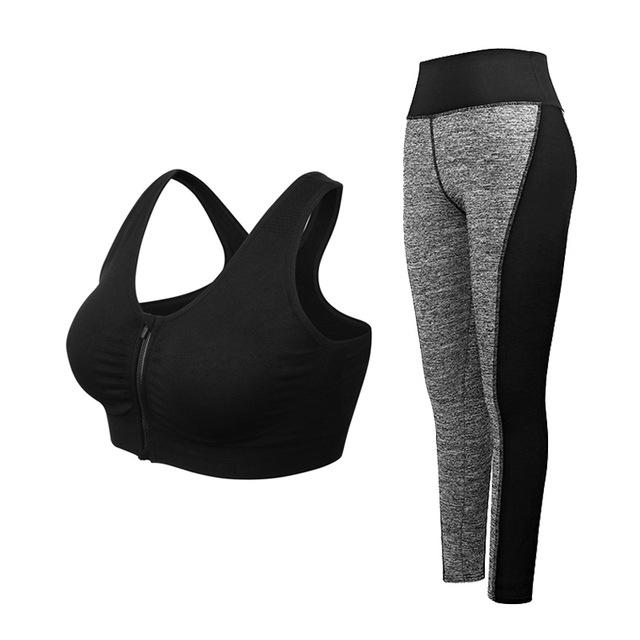 Women Active Yoga Sports Wear 2 Piece Set