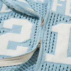 Unisex Woolen Jacquard Knitted Sweater