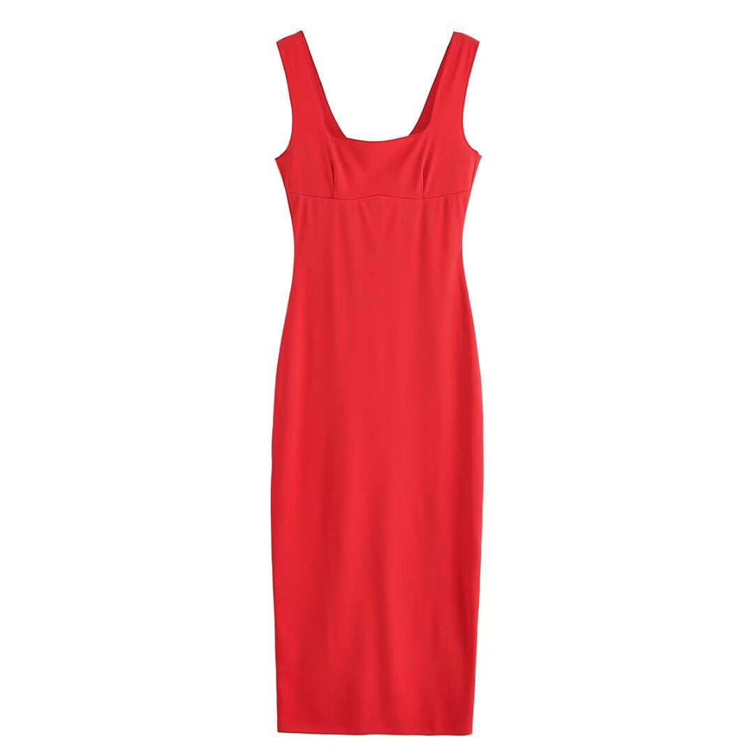 Women Cami Fit Sleeveless Dress