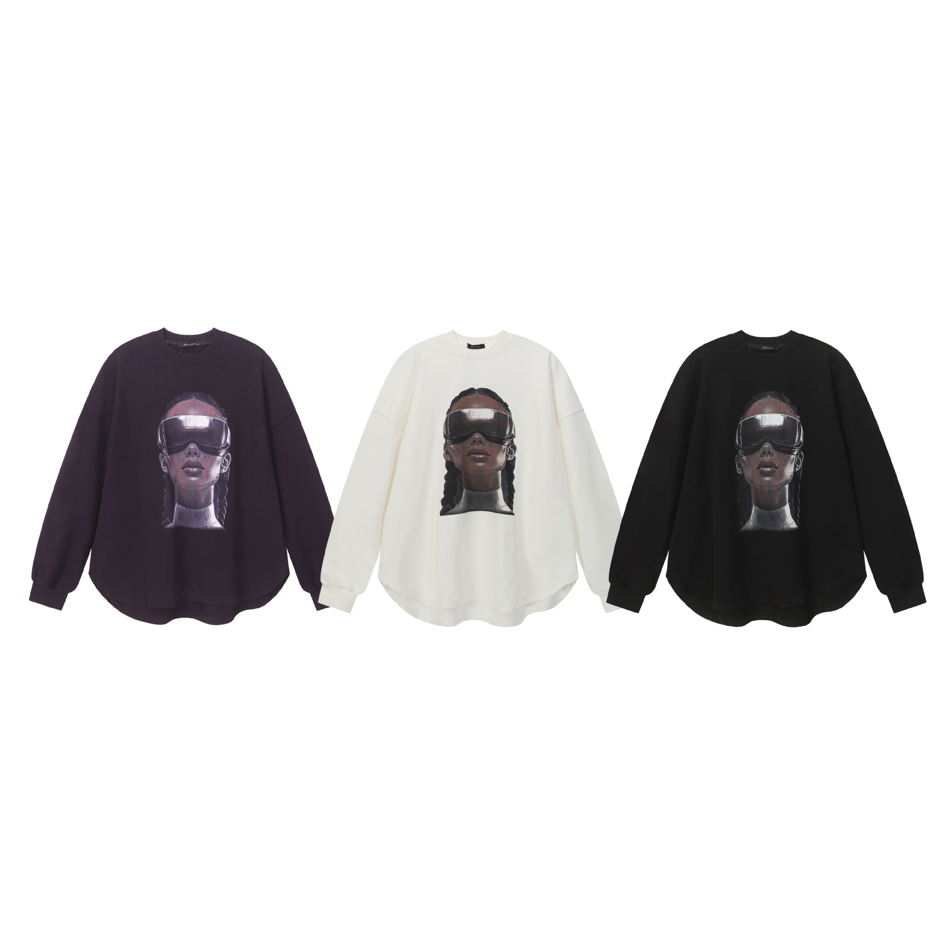 Unisex Retro Cyberpunk Casual Pullovers