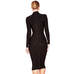 Women Long Sleeve Sexy Bodycon Dress