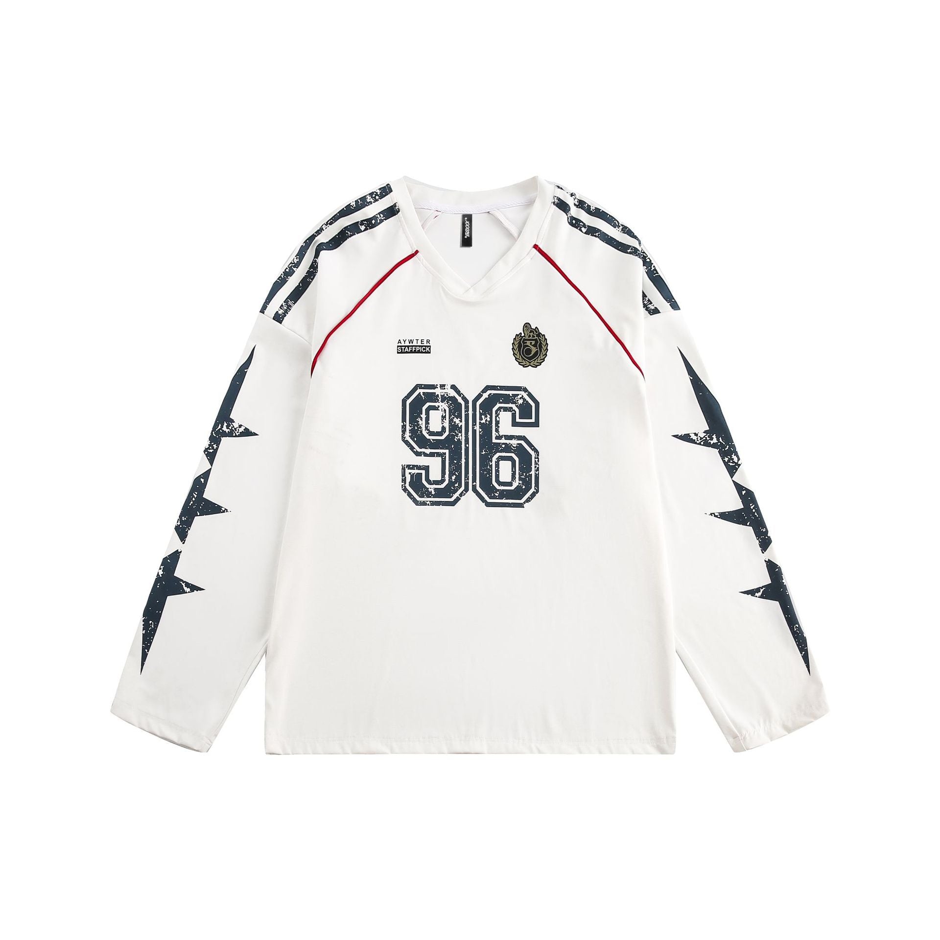 Women Activewear V-neck Sports Sweatshirt