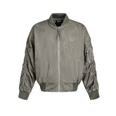 Women Casual Loose Varsity Jackets