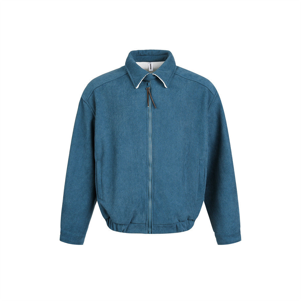 Men Corduroy Cotton Trucker Jacket