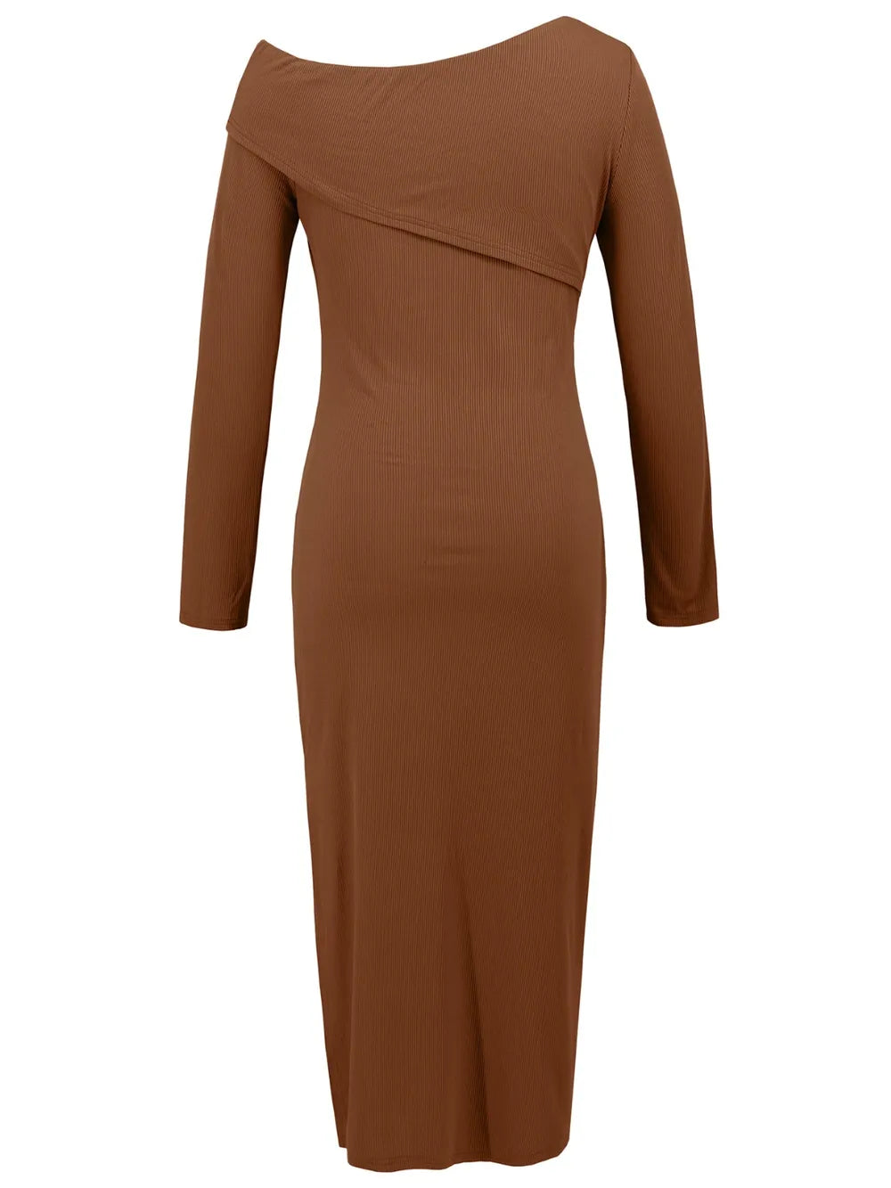 Women Casual Slant Off Shoulder Dress