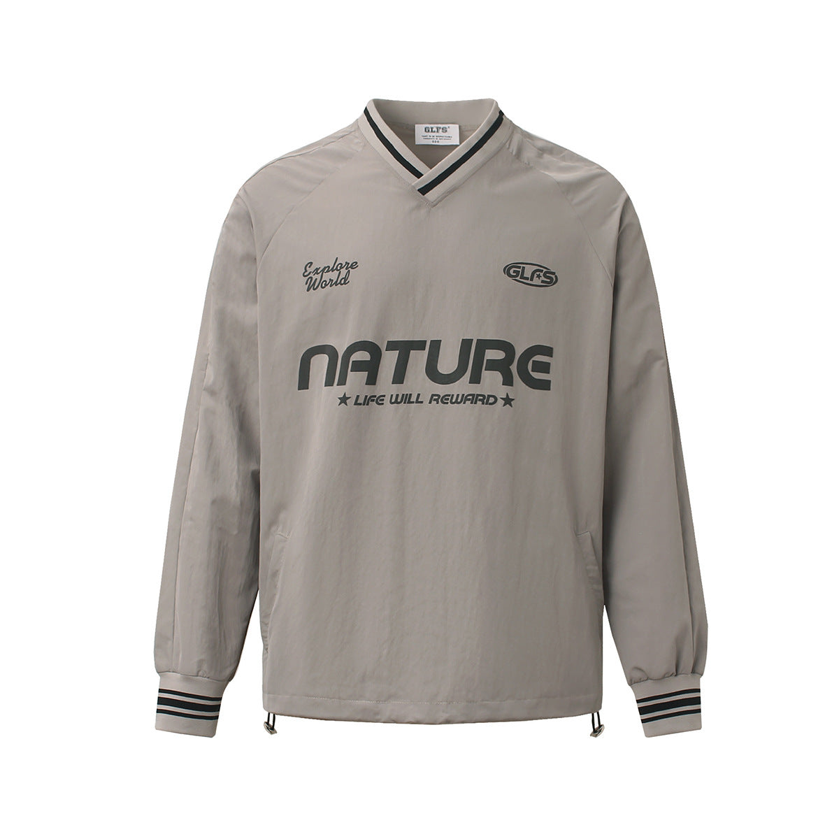 Unisex Casual Pullover Baseball Sweatshirt
