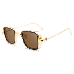 Accessories Bright Steampunk Square Sunglasses