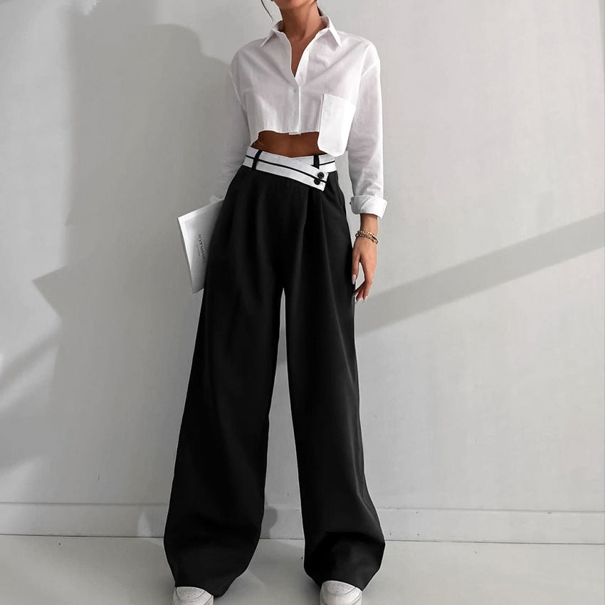 Women Casual Wide Leg Active Pants