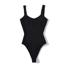 Women Summer Tank Sleeveless Knit Bodysuits