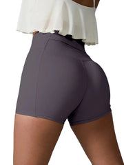 Women High Waist Active Shorts