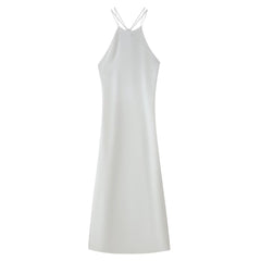 Women Casual Slim Sleeveless Dress