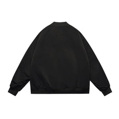 Men Multi-Pocket Loose Bomber Jacket